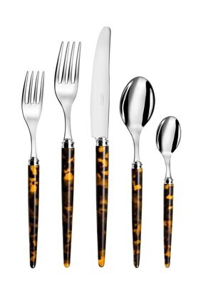 Capdeco Tang Tortoise 5 Piece Place Setting TAN54-5SET, MPN: TAN54-5SET, 3700922735734
