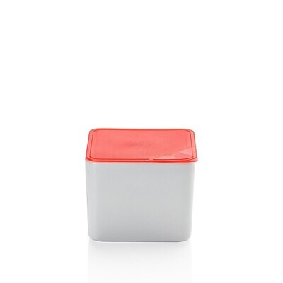 Arzberg Bowl Square With Vacuum Lid Red 7 X 7&quot; 30 1/2 Oz, MPN: 43330-609993-28470, UPC: 790955979291