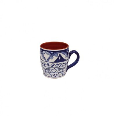Casafina Alentejo Terracotta Indigo Mug C6-BW Set of 6, MPN: C6-BW, 840289016114