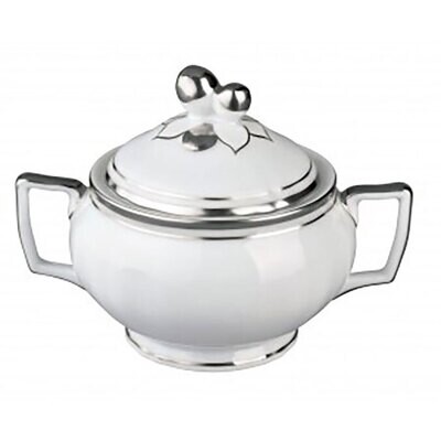 Raynaud Polka Platine Sugar Bowl 0636-01-435022, MPN: 0636-01-435022, 3660006693285