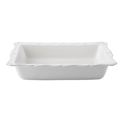 Juliska Berry &amp; Thread Whitewash 17.5 Inch Rectangular Baker JA23/W, MPN: JA23/W, 851550001371