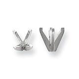 Round 4-Prong Low .37ct. Setting Platinum PL102-3, MPN: PL102-3,