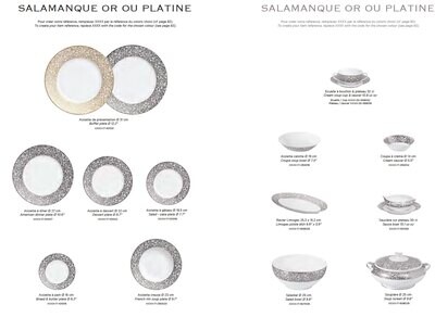 Raynaud Salamanque Gold Or Cream Saucer 0468-17-250014, MPN: 0468-17-250014, 3660006630921