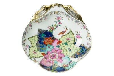 Mottahedeh Tobacco Leaf Shell Dish Y2353, MPN: Y2353,