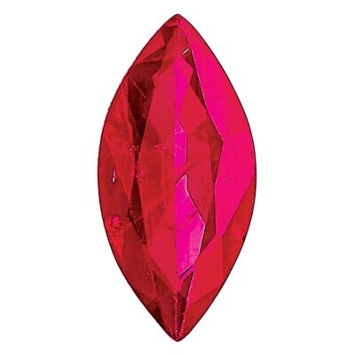 Ruby 5X2.5mm Marquise AA Quality Gemstone RU-05025-MQF-AA, MPN: RU-05025-MQF-AA,