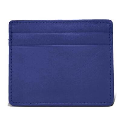 Navy Genuine Cowhide Leather RFID 6-Card Slim Wallet GM22529, MPN: GM22529, 788089148041