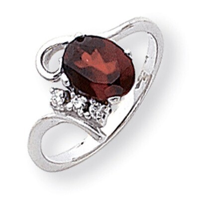 Polished .05ct. Diamond &amp; 8x6 Oval Gemstone Ring Mounting 14k White Gold Y2217, MPN: Y2217,