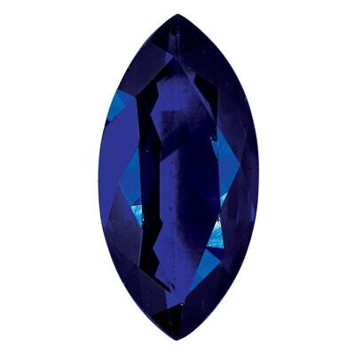 Sapphire Blue 7X3.5mm Marquise A Quality Gemstone SA-07035-MQF-BL-A, MPN: SA-07035-MQF-BL-A,