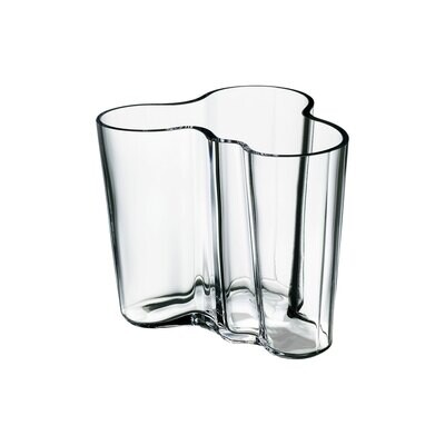 iittala Aalto Vase 3.75 Inch Clear, MPN: 1007037, 6411920004391