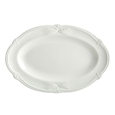 Gien Rocaille White Pickle Dish 1800CRAV14, MPN: 1800CRAV14, 840769046709