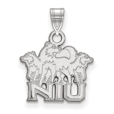Northern Illinois University Small Pendant Sterling Silver SS019NIU, MPN: SS019NIU, 886774692753