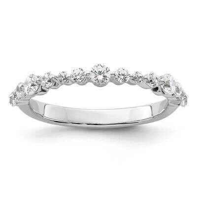 Si1/Si2, G H I, Band 14k White Gold Lab Grown Diamond RM9110-052-7WLG, MPN: RM9110-052-7WLG, 883957…