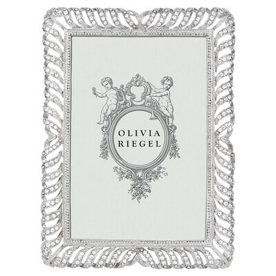 Olivia Riegel Silver Palmer 4 x 6 Inch Picture Frame RT1370, MPN: RT1370, 817655019673
