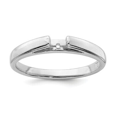 Comfort Fit Airline Shank 14k White Gold WGSH76, MPN: WGSH76,