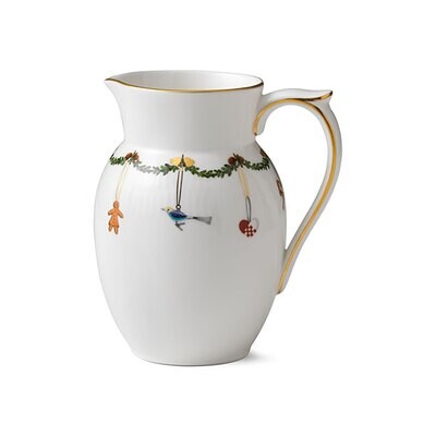 Royal Copenhagen Star Fluted Christmas Jug 1.5 Pint 1017447, MPN: 1017447, 5705140713616