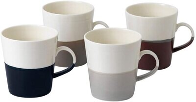 Royal Doulton Coffee Studio Mug Grande 19 Oz Set of 4 Mixed Colors, MPN: 40032948, 701587391467
