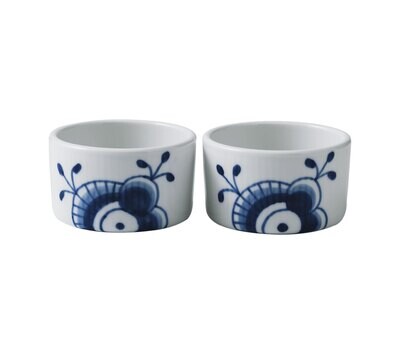 Royal Copenhagen Blue Fluted Mega Souffle 3.5 Inch 2Pc 1025513, MPN: 1025513, 5705140731436
