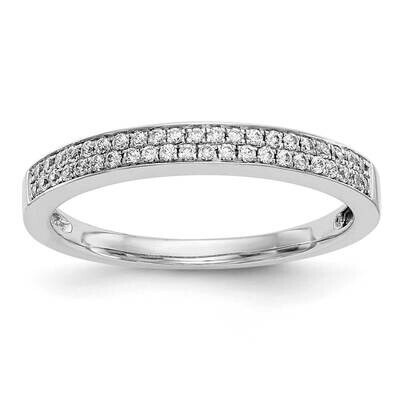 Micro Pave Diamond Band 14k White Gold RM3242B-022-WAA, MPN: RM3242B-022-WAA,