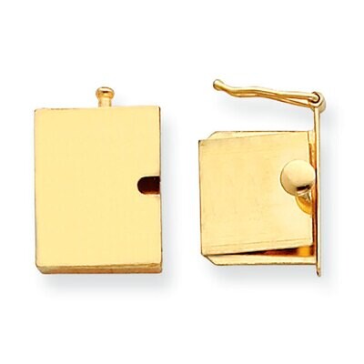 Replacement Tongue for Push Button 14k Yellow Gold YG1836X, MPN: YG1836X,