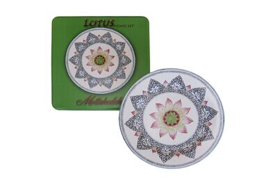 Mottahedeh Lotus Picnic Set Set of 4 T8200, MPN: T8200,