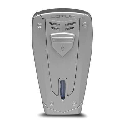 Lotus Fusion Chrome Double Flame Lighter with Fold-out Punch GM23313, MPN: GM23313, 894236016696
