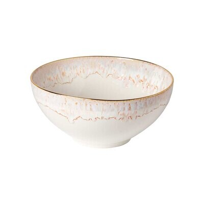 Casafina Taormina White/Gold Serving Bowl 24 TA632-WGD, MPN: TA632-WGD, 840289035757
