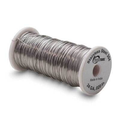 Binding Wire 304 24 Gauge 0.020 inch Diam 460 Feet Spool Stainless Steel JT5300/24, MPN: JT5300/24,…