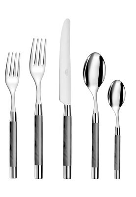 Capdeco Conty Grey 5 Piece Place Setting CON38-5SET, MPN: CON38-5SET, 3700922717778
