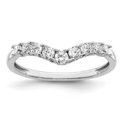 Si1/Si2, G H I, Band 14k White Gold Lab Grown Diamond RM8629-040-7WLG, MPN: RM8629-040-7WLG, 883957…