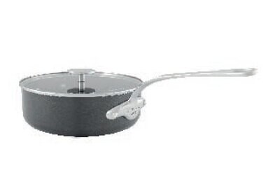 Mauviel M&#39;Stone 3 Sautepan with Glass Lid 24cm 861175