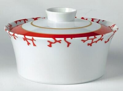 Raynaud Cristobal Rouge Chinese Covered Vegetable Dish, MPN: 0112-11-509018, 3660006566503
