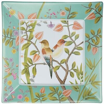 Raynaud Paradis Turquoise Large Square Trinket Tray, MPN: 0402-33-600028, 3660006664841