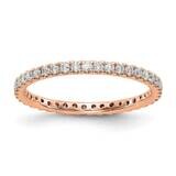 SI1/SI2 G H I Eternity Band 14k Rose Gold Lab Grown Diamond ET0005-050-6RLG, MPN: ET0005-050-6RLG, …