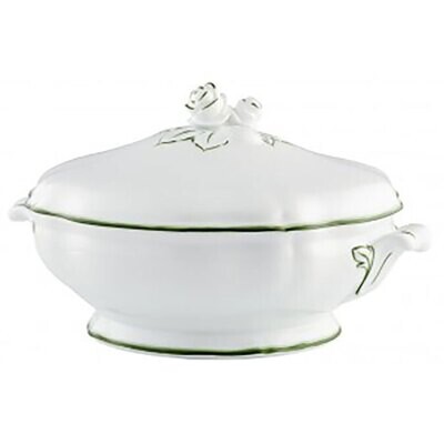 Raynaud Touraine Double Filet Vert Covered Vegetable Dish 0663-01-509022, MPN: 0663-01-509022, 3660…