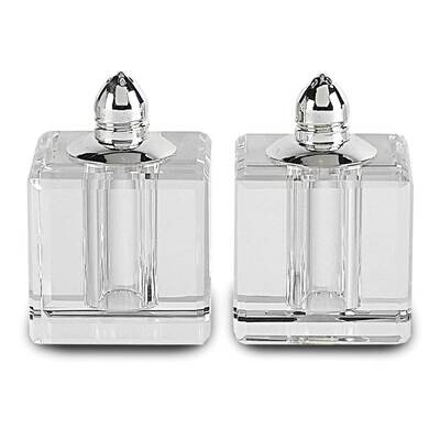 Badash 2PC Vitality Platinum Salt Pepper Set GM23769, MPN: GM23769, 769076009125