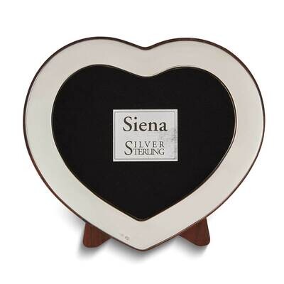 Siena Sterling Silver 2x3 Heart Photo Frame GM25947, MPN: GM25947,