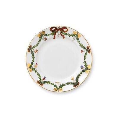 Royal Copenhagen Star Fluted Christmas Dessert Plate 7.5 Inch 1017455, MPN: 1017455, 5705140701286