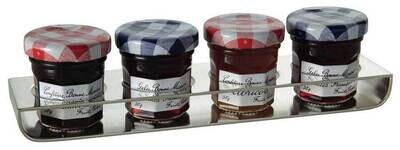 Ercuis Classique Marmelade 4 Pots Holder 0.75 Inch Silver Plated F530294-04, MPN: F530294-04, 79095…