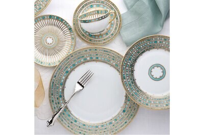 Robert Haviland Syracuse Tourquoise 5 Piece Place Setting HP610, MPN: HP610,