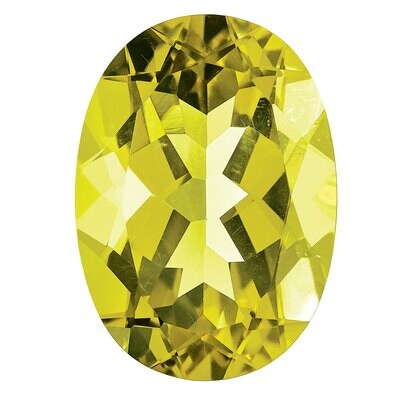 Lemon Quartz 9X7mm Oval AA Quality Gemstone LQ-0907-OVF-AA, MPN: LQ-0907-OVF-AA,