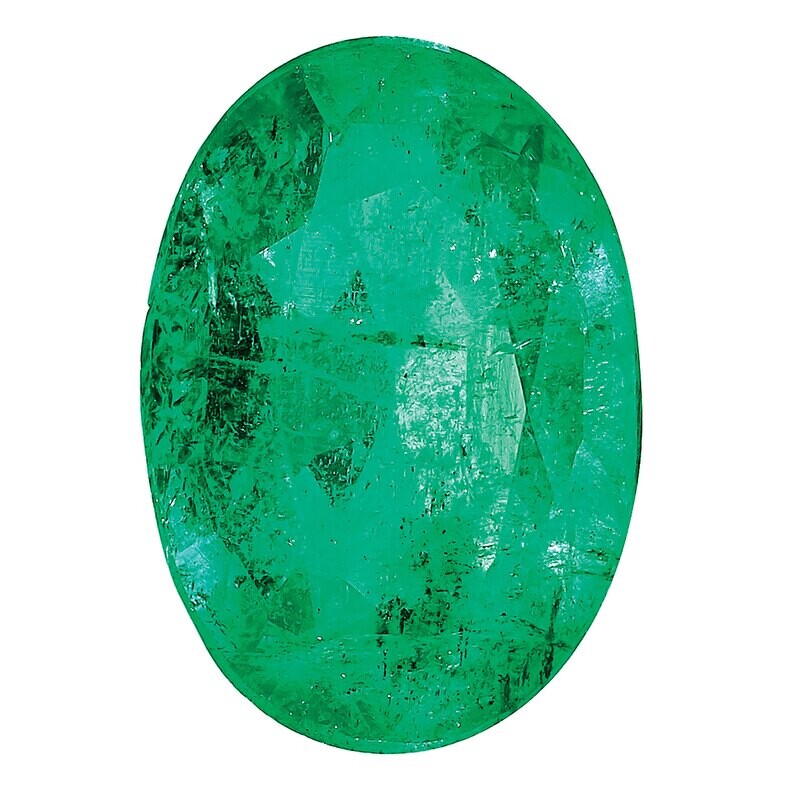 Emerald 4X3mm Oval A Quality Gemstone EM-0403-OVF-A, MPN: EM-0403-OVF-A,