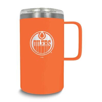NHL Edmonton Oilers Stainless Steel Hustle Mug GM26110-OIL, MPN: GM26110-OIL, 195568056924