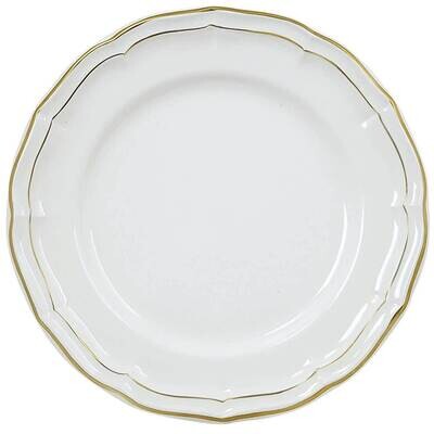 Gien Filet Or Gold Dinner Plate 1837CAEX22, MPN: 1837CAEX22, 840769005218
