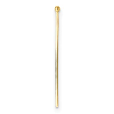 Round Headpin 14k Yellow Gold YG2465, MPN: YG2465,