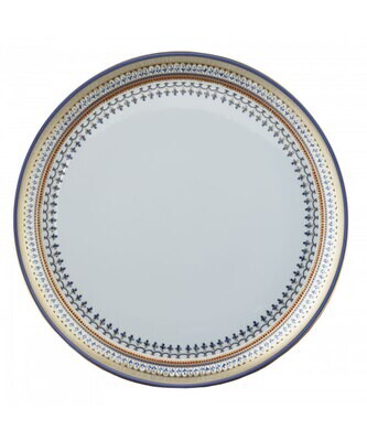 Mottahedeh Chinoise Blue Cake Plate S1547, MPN: S1547,