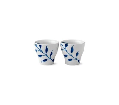 Royal Copenhagen Blue Fluted Mega Egg Cup Set of 2 2 Inch 1017362, MPN: 1017362, 5705140706533