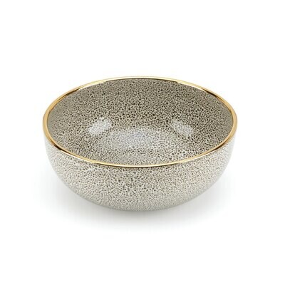Michael Wainwright Panthera Medium Bowl White Gold Edge, MPN: 853611, 878686017700ÿ