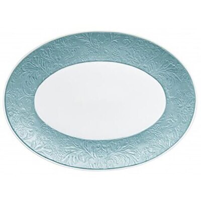 Raynaud Italian Renaissance Oval Platter Sky Blue 0813-46-502036, MPN: 0813-46-502036, 3660006770979