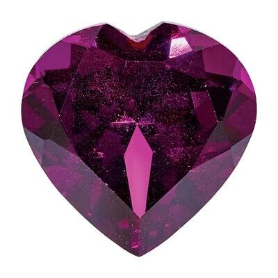 Rhodolite Garnet, 3mm Heart Faceted, AA Quality RG-0300-HTF-AA, MPN: RG-HTF-AA,
