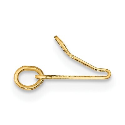 Small Tongue for Bead Pearl Clasp 14k Yellow Gold YG2831, MPN: YG2831,